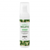 Разогревающее массажное масло с ароматом мохито Gourmet Mint Mojito - 50 мл. - Exsens - купить с доставкой в Тюмени