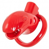 Красный мужской пояс верности из пластика - ToyFa - купить с доставкой в Тюмени