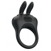 Черное эрекционное кольцо с вибрацией Davion - Baile - в Тюмени купить с доставкой Черное эрекционное кольцо с вибрацией Davion - Baile - в Тюмени купить с доставкой