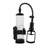 Прозрачная вакуумная помпа с вибрацией Vibrating Penis Pump - Dream Toys - в Тюмени купить с доставкой