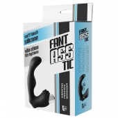 Черный вибромассажер простаты FantASStic Vibrating Prostate Massager - 11,3 см. - Dream Toys - в Тюмени купить с доставкой