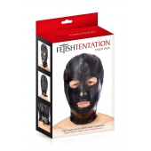 Маска-шлем с прорезями для глаз и рта - Fetish Tentation - купить с доставкой в Тюмени