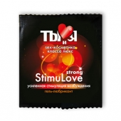 Разогревающий гель-лубрикант Stimulove Strong в одноразовой упаковке - 4 гр. - Биоритм - купить с доставкой в Тюмени
