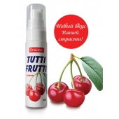 Гель-смазка Tutti-frutti с вишнёвым вкусом - 30 гр. - Биоритм - купить с доставкой в Тюмени