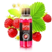 Массажное масло Eros fantasy с ароматом земляники - 50 мл. - Биоритм - купить с доставкой в Тюмени