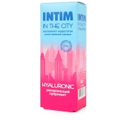 Увлажняющий лубрикант на водной основе Intim in the city Hyaluronic - 60 гр. - Биоритм - купить с доставкой в Тюмени
