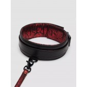 Стильный ошейник с поводком Reversible Faux Leather Collar and Lead - Fifty Shades of Grey - купить с доставкой в Тюмени