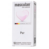 Супертонкие презервативы Masculan Pur - 10 шт. - Masculan - купить с доставкой в Тюмени