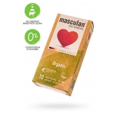 Экологически чистые презервативы Masculan Organic - 10 шт. - Masculan - купить с доставкой в Тюмени