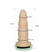 Телесная насадка Harness - 13,3 см. - LOVETOY (А-Полимер) - купить с доставкой в Тюмени