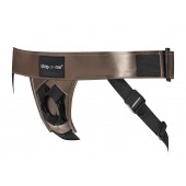 Бронзовый пояс для насадок Curious Harness - Strap-on-me - купить с доставкой в Тюмени