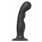 Черная насадка Strap-On-Me Dildo Plug P G size XXL - Strap-on-me - купить с доставкой в Тюмени