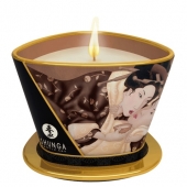 Массажная свеча Intoxicatin Chocolate с ароматом шоколада - 170 мл. - Shunga - купить с доставкой в Тюмени