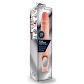 Телесная насадка на пенис 10 Inch Cock Sheath Extender - 25 см. - Blush Novelties - в Тюмени купить с доставкой