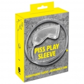 Прозрачная насадка на пенис Piss Play Sleeve для игр с мочеиспусканием - Orion - купить с доставкой в Тюмени