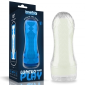 Светящийся в темноте мастурбатор Lumino Play Masturbator Pocketed - Lovetoy - в Тюмени купить с доставкой