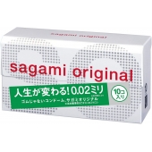 Ультратонкие презервативы Sagami Original 0.02 - 10 шт. - Sagami - купить с доставкой в Тюмени