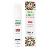 Возбуждающий гель Fresh Ginger Lychee Arousal Gel - 15 мл. - Exsens - купить с доставкой в Тюмени