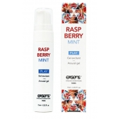 Возбуждающий гель Raspberry Mint с ароматом малины и мяты - 15 мл. - Exsens - купить с доставкой в Тюмени