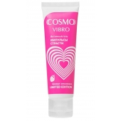 Возбуждающий гель на водно-силиконовой основе Cosmo Vibro с ароматом земляники - 50 гр. - Биоритм - купить с доставкой в Тюмени