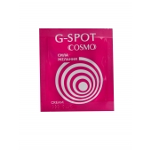 Стимулирующий интимный крем для женщин Cosmo G-spot - 2 гр. - Биоритм - купить с доставкой в Тюмени