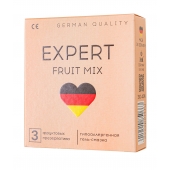 Ароматизированные презервативы EXPERT Fruit Mix - 3 шт. - Expert - купить с доставкой в Тюмени