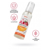 Съедобная гель-смазка Yovee «Двойной соблазн» с Д-пантенолом и вкусом клубники и дыни - 100 мл. - ToyFa - купить с доставкой в Тюмени