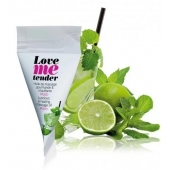 Съедобное согревающее массажное масло Love Me Tender Mojito с ароматом мохито - 10 мл. - Love to Love - купить с доставкой в Тюмени