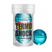 Интимный гель Termo Shock Hot Ball с разогревающе-покалывающим эффектом (2 шарика по 3 гр.) - HotFlowers - купить с доставкой в Тюмени