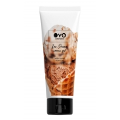 Лубрикант на водной основе OYO Aroma Gel Ice Cream с ароматом пломбира - 75 мл. - OYO - купить с доставкой в Тюмени
