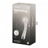 Телесный вибратор-ротатор Spinning Vibe 1 - 18 см. - Satisfyer купить в Тюмени с доставкой в Orgasmix.ru Телесный вибратор-ротатор Spinning Vibe 1 - 18 см. - Satisfyer
