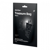 Черный мешочек для хранения игрушек Treasure Bag L - Satisfyer - купить с доставкой в Тюмени