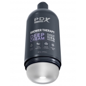 Мастурбатор в бутылке Shower Therapy Deep Cream - Pipedream - в Тюмени купить с доставкой