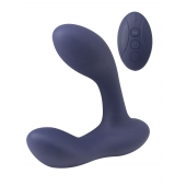 Синий массажер простаты с двумя моторами P-Bliss - Lola Games - в Тюмени купить с доставкой