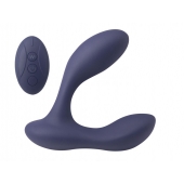 Синий массажер простаты с двумя моторами P-Bliss - Lola Games - в Тюмени купить с доставкой