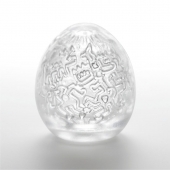 Мастурбатор-яйцо Keith Haring EGG PARTY - Tenga - в Тюмени купить с доставкой
