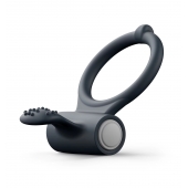 Черное эрекционное кольцо Power Clit - Dorcel - в Тюмени купить с доставкой