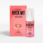 Жидкий вибратор Nuei Rock Me! с ароматом клубники - 20 мл. - Nuei cosmetics - купить с доставкой в Тюмени