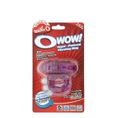 Фиолетовое эрекционное виброкольцо OWOW PURPLE - Screaming O - в Тюмени купить с доставкой