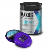 Гладкие презервативы Maxus G spot с двойной спиралью - 15 шт. - Maxus - купить с доставкой в Тюмени