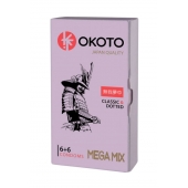 Презервативы OKOTO Mega Mix - 12 шт. - Sitabella - купить с доставкой в Тюмени