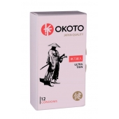 Тонкие презервативы OKOTO Ultra Thin - 12 шт. - Sitabella - купить с доставкой в Тюмени