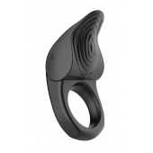 Черное эрекционное виброкольцо Vibro Lust Ring - MALESATION - в Тюмени купить с доставкой