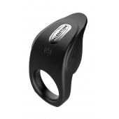 Черное эрекционное виброкольцо Vibro Lust Ring - MALESATION - в Тюмени купить с доставкой