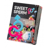 Шипучие таблетки для мужчин Sweet Sperm для изменения вкуса спермы (4 шт. по 0,5 гр.) - Капиталпродукт - купить с доставкой в Тюмени