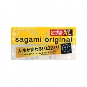 Презервативы увеличенного размера Sagami Original 0.02 XL-size - 12 шт. - Sagami - купить с доставкой в Тюмени