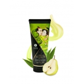 Массажный крем для тела с ароматом груши и зелёного чая Pear   Exotic Green Tea - 200 мл. - Shunga - купить с доставкой в Тюмени