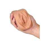 Маструбатор-вагина с вибрацией Soft   Wet Renata Realistic Tan Masturbator - Blush Novelties - в Тюмени купить с доставкой