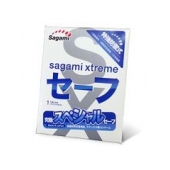 Презерватив Sagami Xtreme Ultrasafe с двойным количеством смазки - 1 шт. - Sagami - купить с доставкой в Тюмени