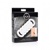 Комплект из 6 прозрачных эрекционных колец Ring Master Custom Ball Stretcher Kit - XR Brands - в Тюмени купить с доставкой